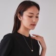オペークドットクリップ(OPAQUE.CLIP)のダブルリングネックレス5