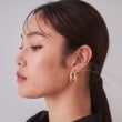 オペークドットクリップ(OPAQUE.CLIP)のダブルラインフープピアス5