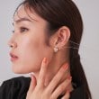 オペークドットクリップ(OPAQUE.CLIP)のビジューワンタッチピアス5