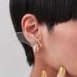 オペークドットクリップ(OPAQUE.CLIP)のワンタッチ カラーマーブルピアス4