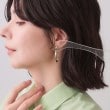 オペークドットクリップ(OPAQUE.CLIP)のフープ風ビッグメタルイヤリング5