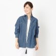 エプローブ(Eprouve)のデニムビッグシャツ ブルー(093)