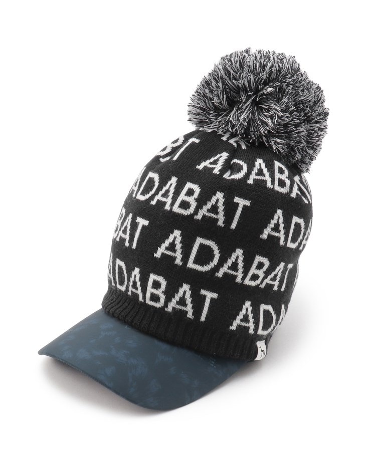 アダバット(レディース)(adabat(Ladies))のぼんぼん付きニット帽 サンバイザー セットアイテム13