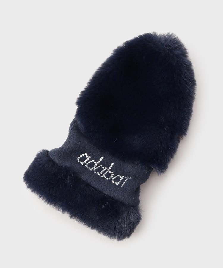 アダバット(レディース)(adabat(Ladies))の防寒 フェイクファーデザイン手甲1