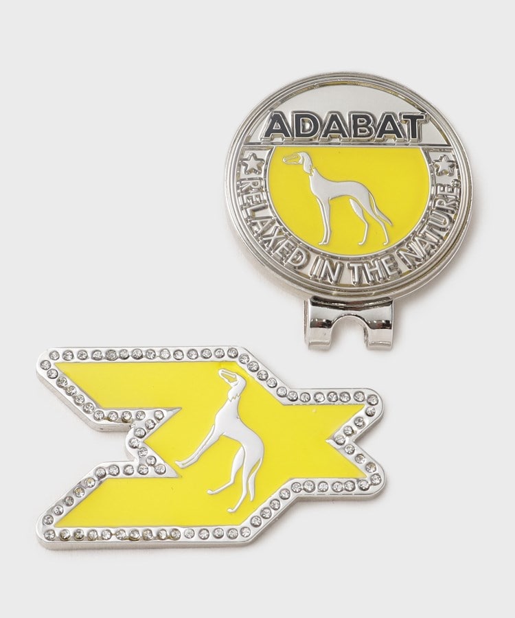 アダバット(レディース)(adabat(Ladies))のサルーキロゴ マーカー イエロー(031)