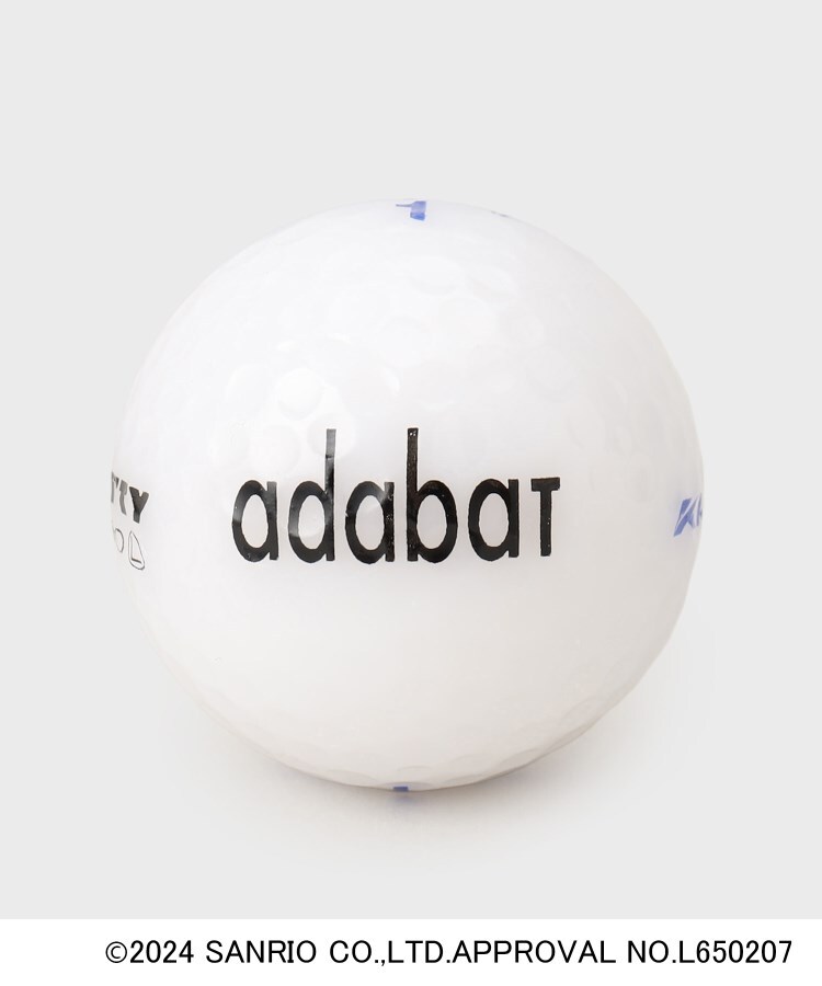 アダバット(レディース)(adabat(Ladies))の【ハローキティ】ゴルフボール3セット4