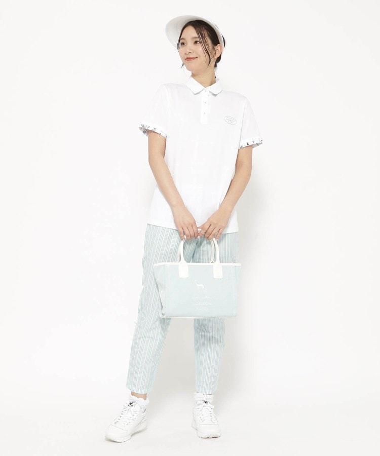 アダバット(レディース)(adabat(Ladies))のキャンバスカートバッグ2