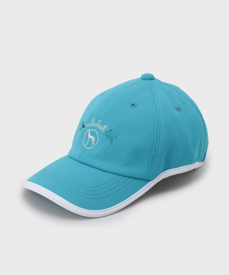 アダバット(レディース)(adabat(Ladies))のラウンディッシュイヤーカーブキャップ ブルー(091)