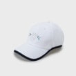アダバット(レディース)(adabat(Ladies))のラウンディッシュイヤーカーブキャップ ホワイト(001)