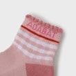 アダバット(レディース)(adabat(Ladies))のアンクルボーダーショートソックス4
