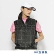 アダバット(レディース)(adabat(Ladies))の【ファン別売り】「空調服（R）」ロゴチェックベスト ブラック(119)