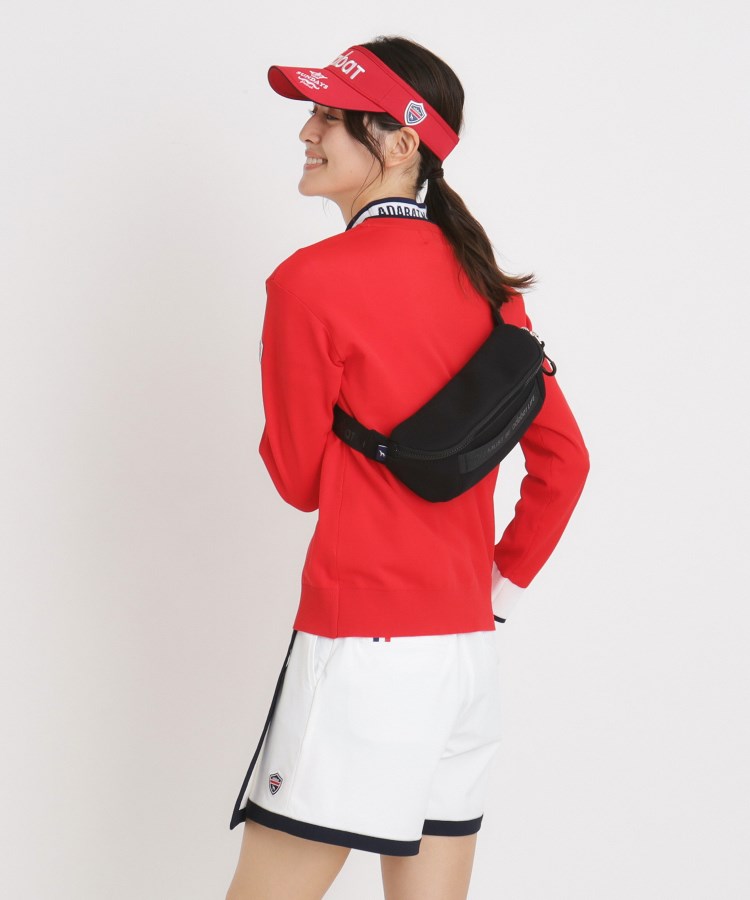 アダバット(レディース)(adabat(Ladies))の【新レーベル ADABAT NAVY】ハニカムメッシュボディーバッグ2