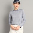 アダバット(レディース)(adabat(Ladies))の【放熱冷却】クールプリントハイネックインナー ネイビー(194)