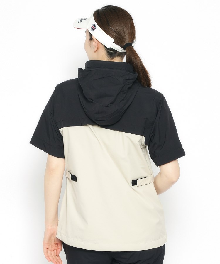アダバット(レディース)(adabat(Ladies))の撥水加工 バイカラーレインブルゾン24