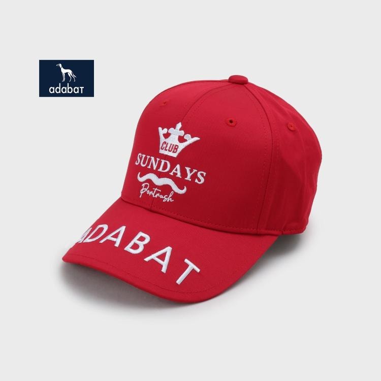 アダバット(レディース)(adabat(Ladies))の【新レーベル ADABAT NAVY】サンデーズキャップ キャップ