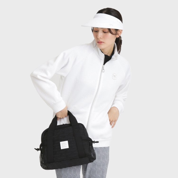 アダバット(レディース)(adabat(Ladies))のエンボスネオプレーンカートバッグ ハンドバッグ