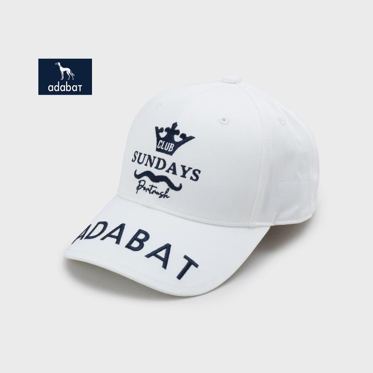 アダバット(レディース)(adabat(Ladies))の【新レーベル ADABAT NAVY】サンデーズキャップ キャップ