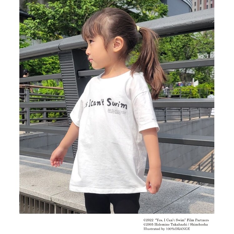 オペークドットクリップ(OPAQUE.CLIP)の◆KIDSサイズ【はい、泳げません】映画コラボ プリントTシャツ Ｔシャツ