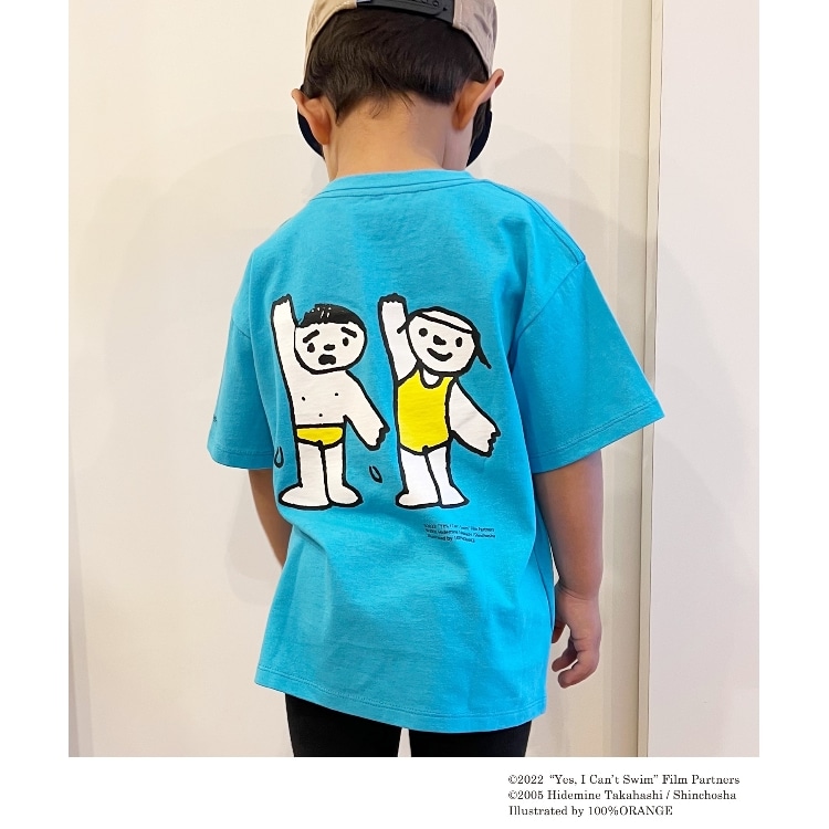 オペークドットクリップ(OPAQUE.CLIP)の◆KIDSサイズ【はい、泳げません】映画コラボ プリントTシャツ Ｔシャツ