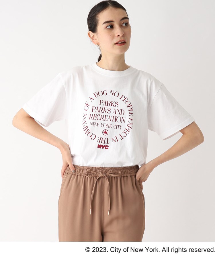 オペークドットクリップ(OPAQUE.CLIP)の【NYC × GOOD ROCK SPEED別注】NYCサークルロゴTシャツ4