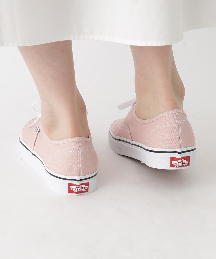 Vans authentic gris clearance rose