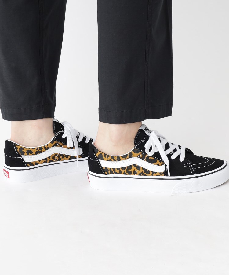 オペークドットクリップ(OPAQUE.CLIP)のVANS SK8-LOW leopardblack ダークブラウン(143)