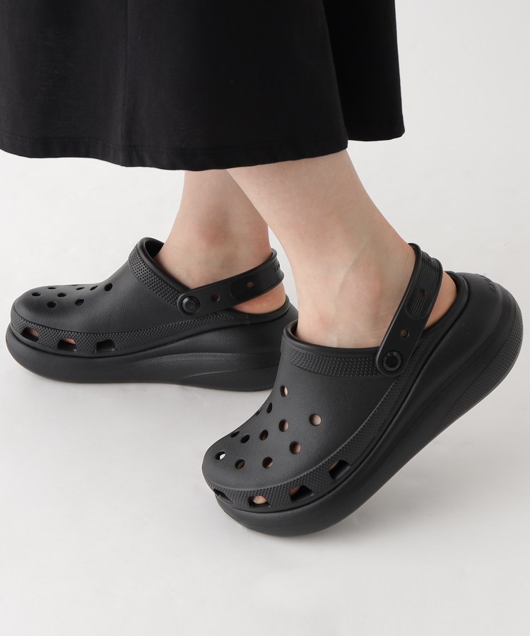 オペークドットクリップ(OPAQUE.CLIP)のCrocs CR CRUSH CLOG ブラック(019)