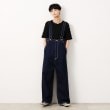 オペークドットクリップ(OPAQUE.CLIP)の≪Lee別注≫デニムサロペット ネイビー(094)