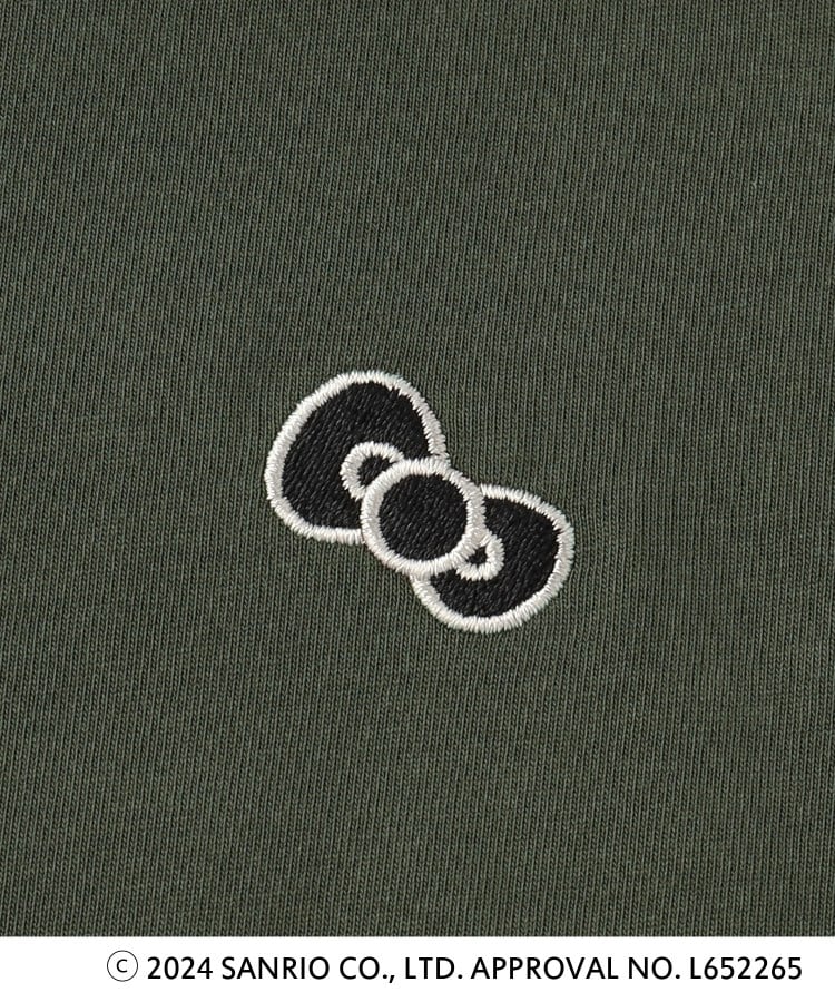 オペークドットクリップ(OPAQUE.CLIP)の【ハローキティコラボ】ポイント刺繍長袖Tシャツ11