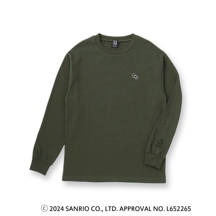 ハローキティコラボ】ポイント刺繍長袖Tシャツ（Tシャツ