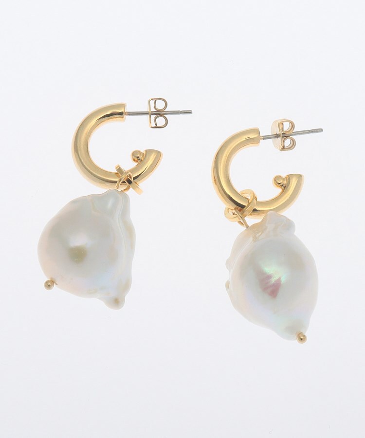 オイスターバロックパールピアス(2WAY) オイスターバロックパールピアス(2WAY)