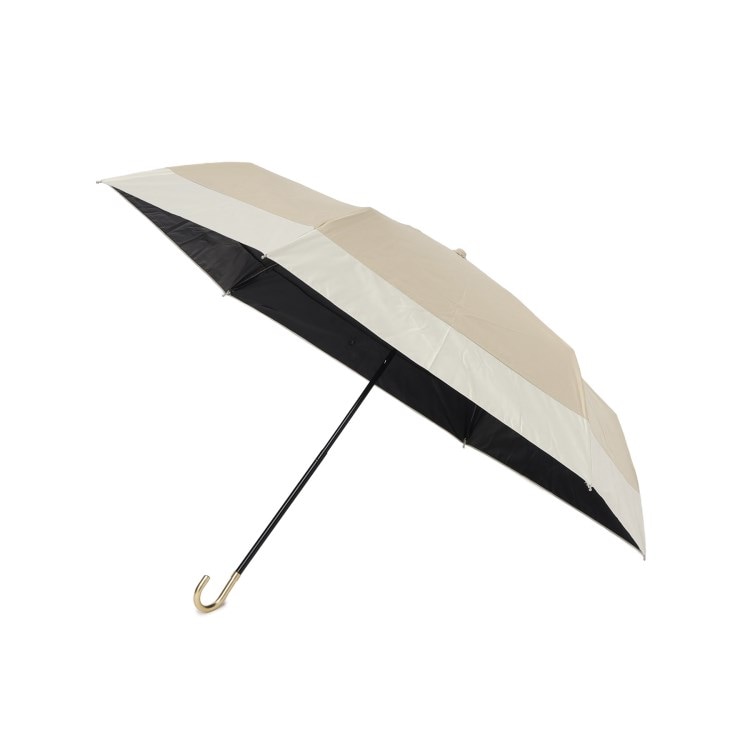 デッサン(レディース)(Dessin(Ladies))のbecause　バイカラーミニ折りたたみ日傘 折りたたみ傘