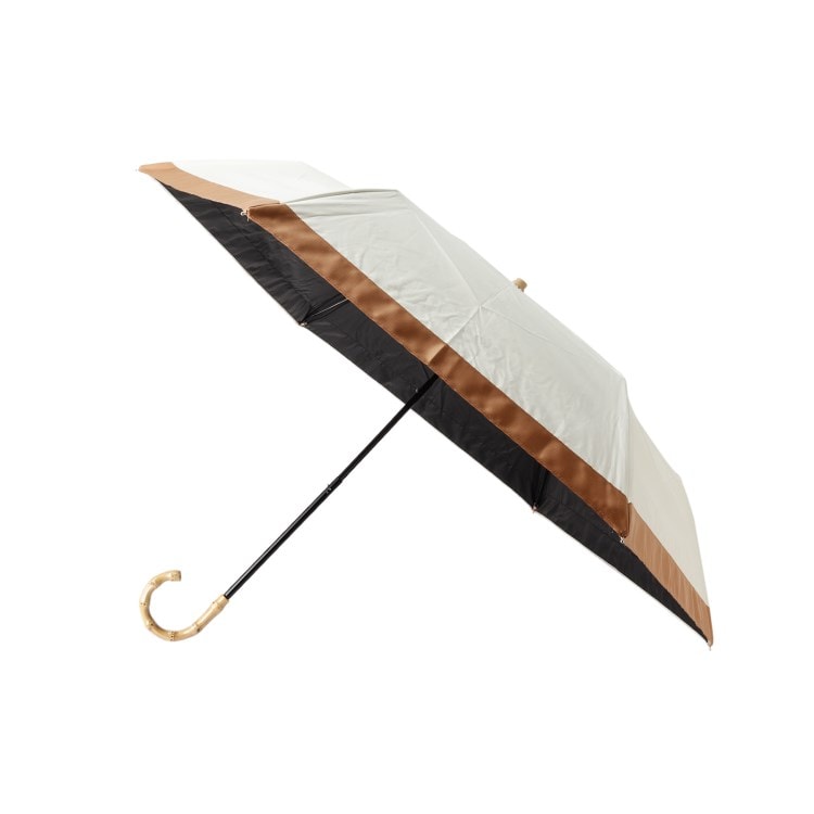 デッサン(レディース)(Dessin(Ladies))の【ギフトにも◎】because　グログラン トートバッグ ミニ折りたたみ日傘 折りたたみ傘