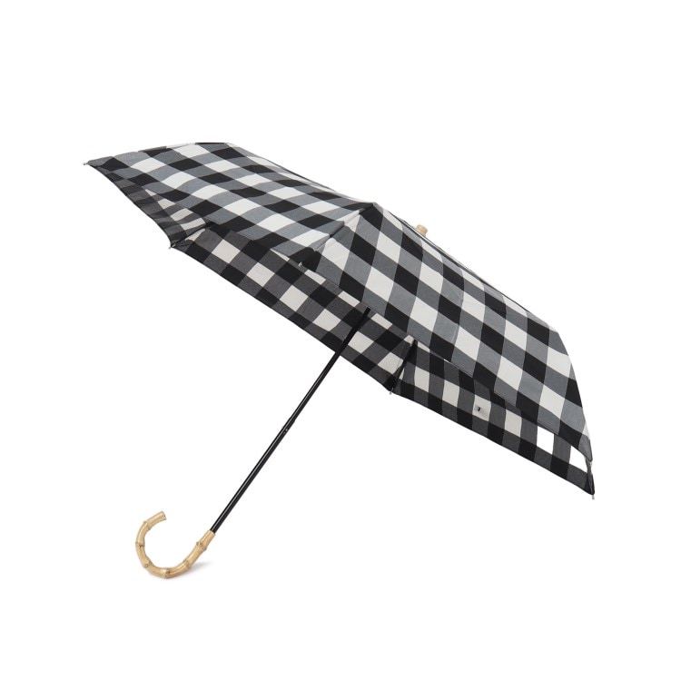 デッサン(レディース)(Dessin(Ladies))の【ギフトにも◎】because　チェックトートバッグ付き折りたたみ日傘 折りたたみ傘