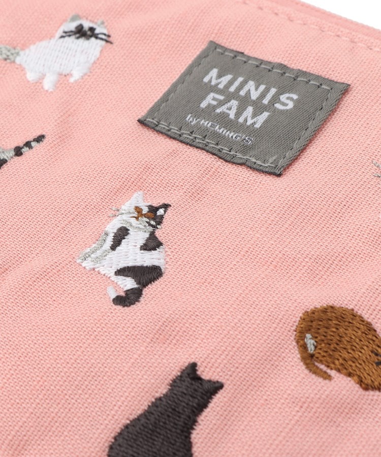 アニマル刺繍ティッシュケースポーチ(ポーチ) | Dessin(Ladies アニマル刺繍ティッシュケースポーチ(ポーチ) | Dessin(Ladies