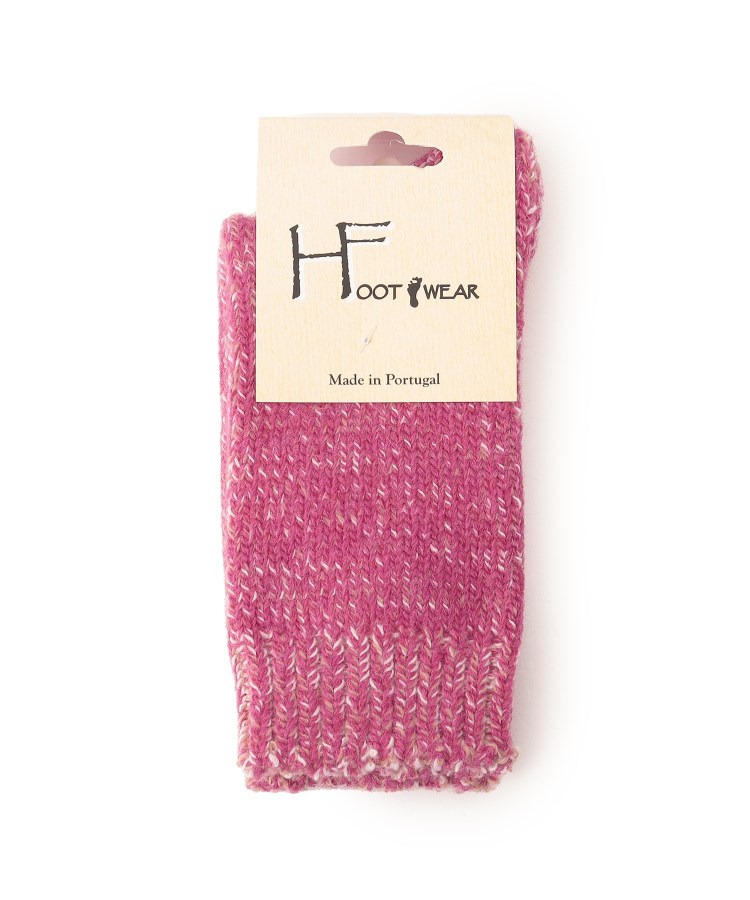 デッサン(レディース)(Dessin(Ladies))のH FOOTWEAR(エイチフットウェア) ネップショートソックス ピンク(073)