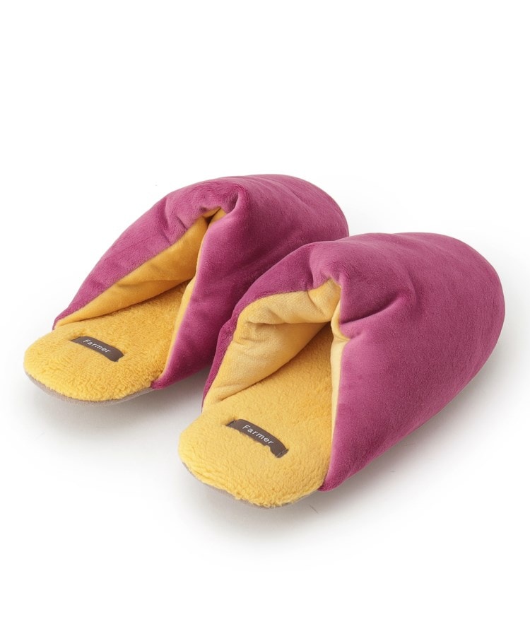 デッサン(レディース)(Dessin(Ladies))のもこもこルームスリッパ　おいも　Msize3