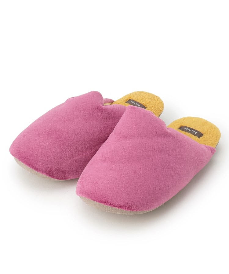 デッサン(レディース)(Dessin(Ladies))のもこもこルームスリッパ　おいも　Msize ピンク(574)