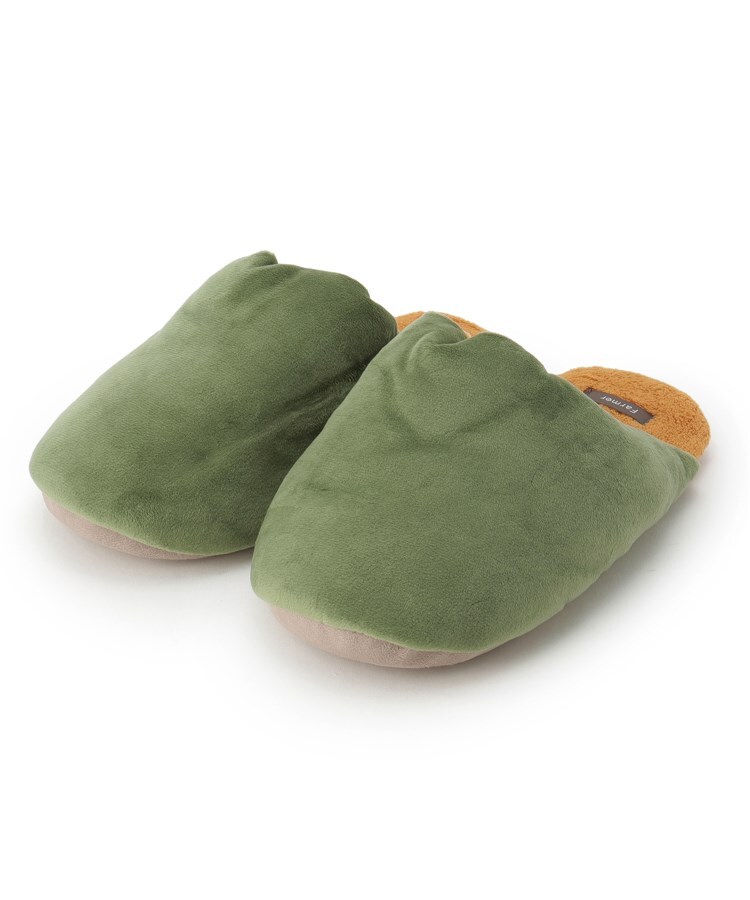デッサン(レディース)(Dessin(Ladies))のもこもこルームスリッパ　かぼちゃ　Lsize1