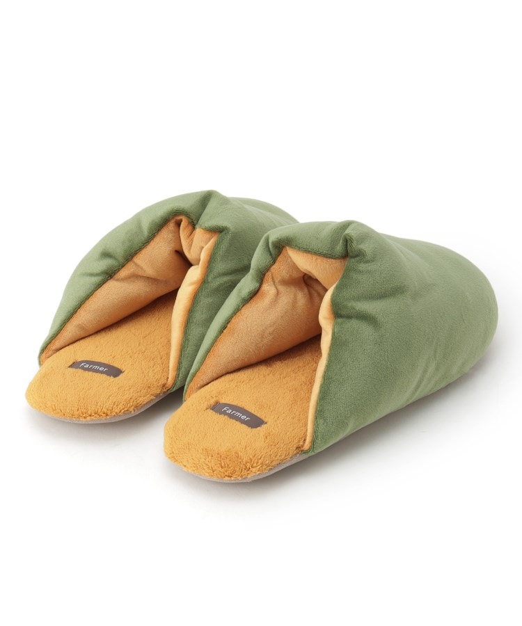 デッサン(レディース)(Dessin(Ladies))のもこもこルームスリッパ　かぼちゃ　Lsize3