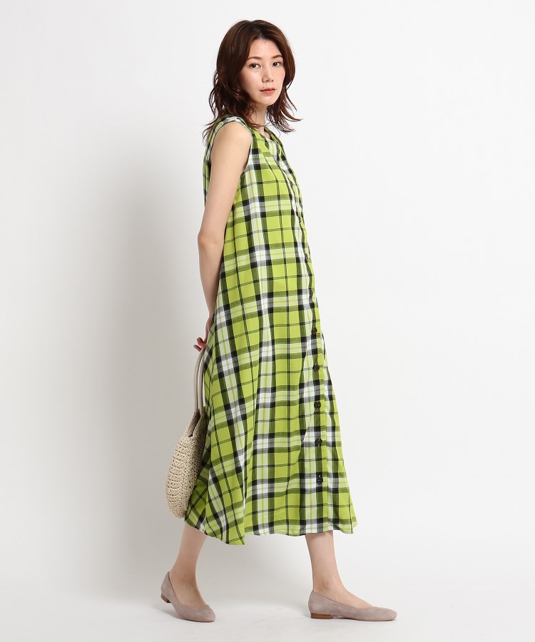 2way S M 洗える Aラインチェックワンピース 新色秋カラー追加 マキシ ロングワンピース Dessin Ladies デッサン ワールド オンラインストア World Online Store 2way S M 洗える Aラインチェックワンピース 新色秋カラー追加 マキシ ロングワンピース Dessin Ladies デッサン ワールド オンラインストア World Online Store