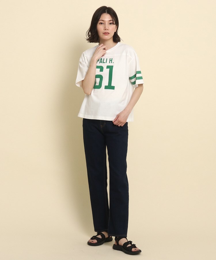 オーガニックナンバーロゴtシャツ ｔシャツ Dessin Ladies デッサン ワールド オンラインストア World Online Store