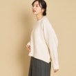 デッサン(レディース)(Dessin(Ladies))の【選べる5色展開・洗える】ショート丈ワイドクルーネックニット（XS～L）2