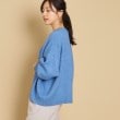 デッサン(レディース)(Dessin(Ladies))の【選べる5色展開・洗える】ショート丈ワイドクルーネックニット（XS～L）14