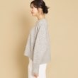 デッサン(レディース)(Dessin(Ladies))の【選べる5色展開・洗える】ショート丈ワイドクルーネックニット（XS～L）24