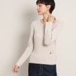 デッサン(レディース)(Dessin(Ladies))の【洗える】ケーブルくるみボタン付きニットプルオーバー（XS～L）5