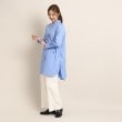 デッサン(レディース)(Dessin(Ladies))の【洗える】フリルネックロングシャツ5