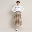 デッサン(レディース)(Dessin(Ladies))の【ウエストゴム・洗える】リバーシブルシャーリングスカート14