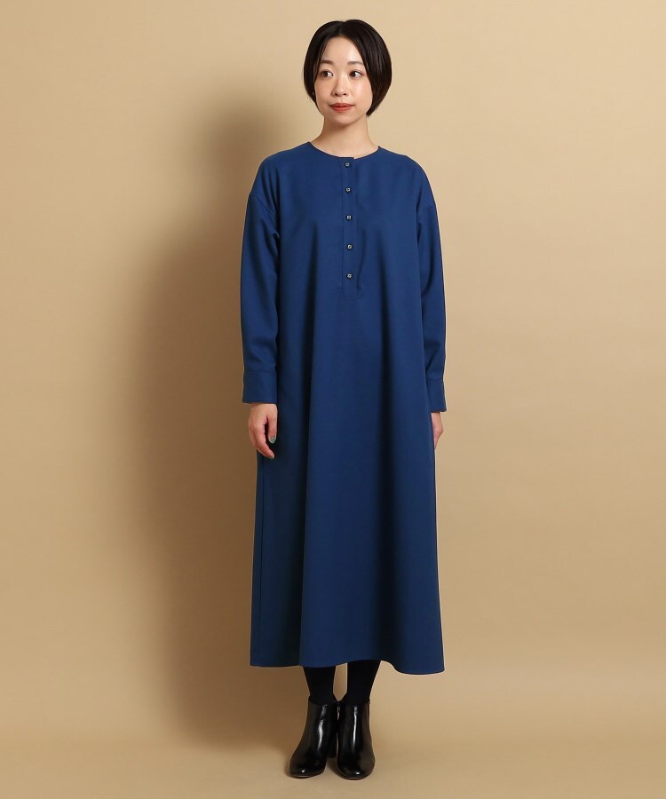 デッサン(レディース)(Dessin(Ladies))の【洗える】クルーネックサックワンピース（S～L）20