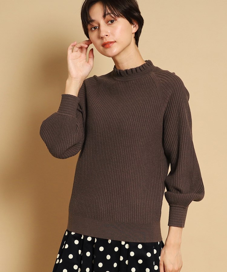 デッサン(レディース)(Dessin(Ladies))の【洗える】フリルニットプルオーバー（XS～L）6